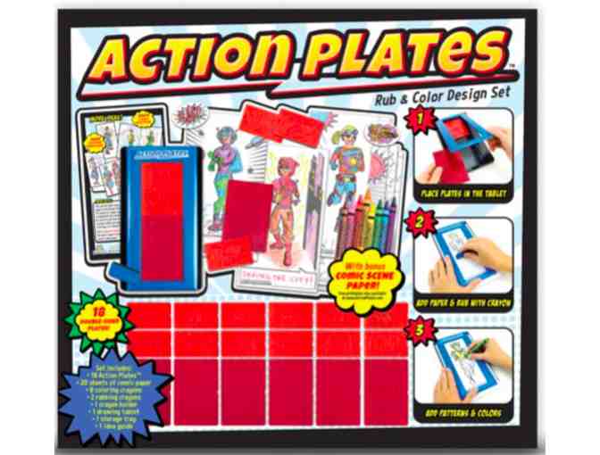 Action Plates- Action Heroes