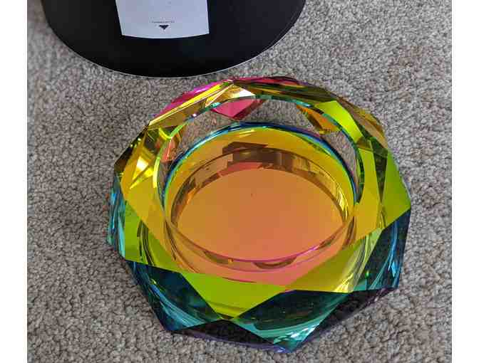 Crystal Glass Bowl- Regenbogen