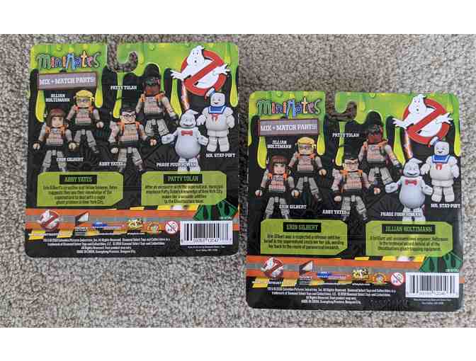 Ghostbusters - 2 separate sets of MiniMates Ghostbusters characters