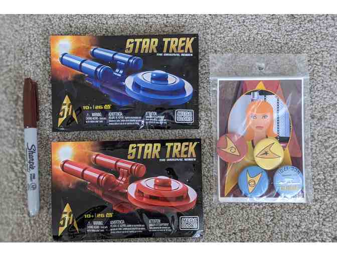 Star Trek Mini models (2 total) - Mega Bloks (26 pieces)
