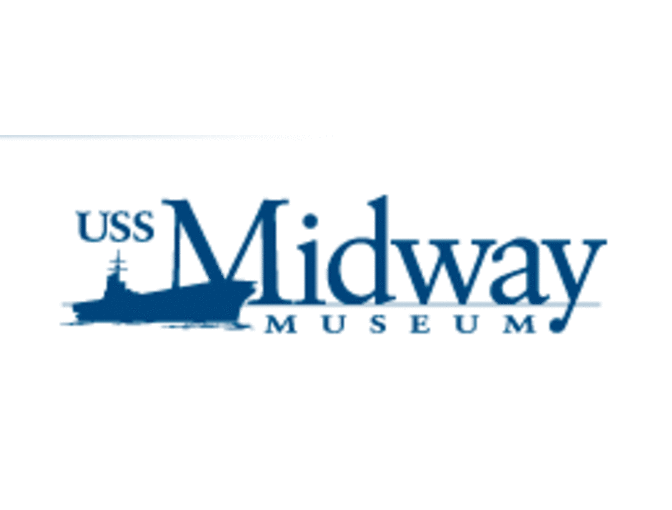 Family Four pack of guest passes to the USS Midway Museum in San Diego