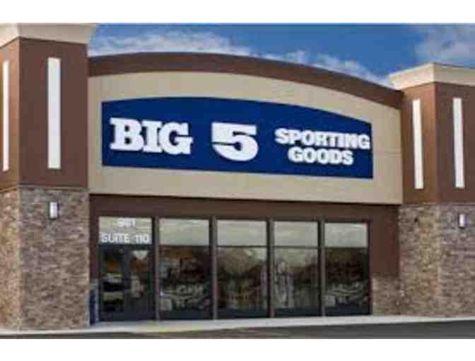 $25 gift card to Big 5 Sporting Goods
