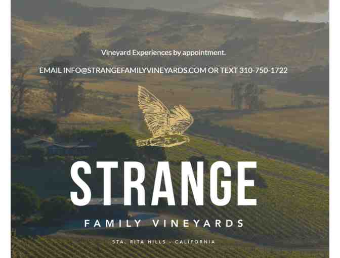 3 bottles of wine + Wine Tasting for 2 at Strange Family Vineyards