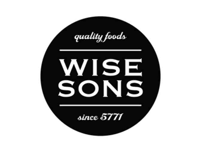 $25 Gift Card for Wise Sons Jewish Delicatessen - Photo 1