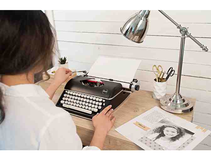 Typecast Retro Typewriter by We R Memory Keepers, black