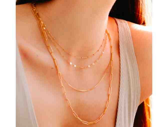 Brennon Satellite Chain Necklace- Sarah Briggs Jewelry