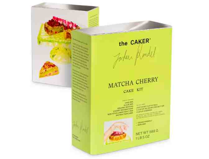 MATCHA CHERRY CAKE KIT by The Caker