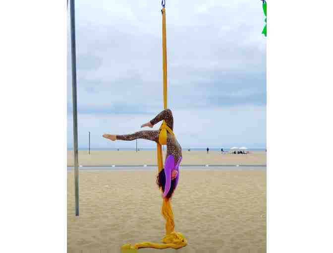 Aerials at the Beach with Sharyn