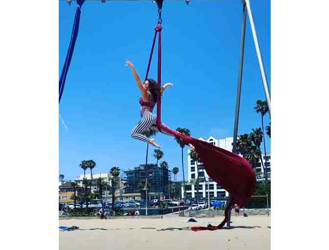 Aerials at the Beach with Sharyn