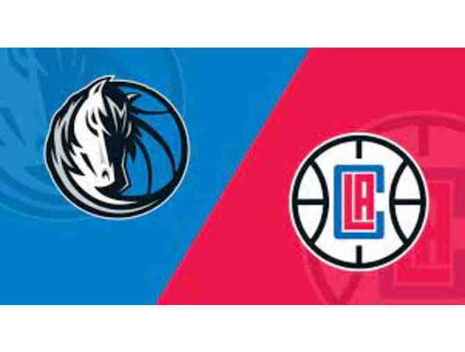 Four Tickets to 11/21/21 Los Angeles Clippers vs. Dallas Mavericks Game - Photo 1