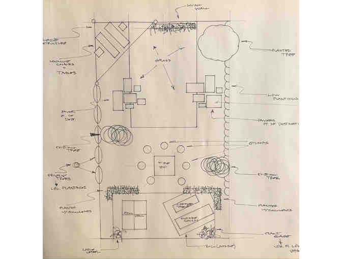 Back or Front Yard Landscape Design Consultation + drawings