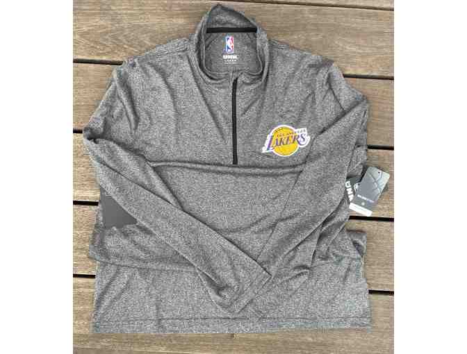 Men's Lakers Pullover - Large, Charcoal - Photo 1