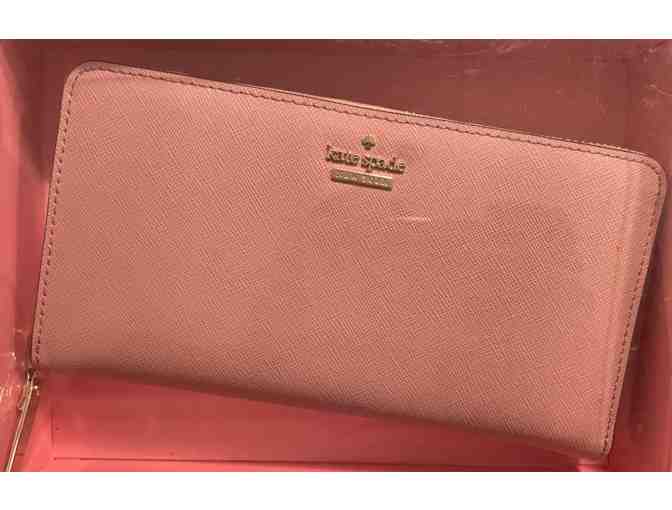 Kate Spade Leather Wallet - Light Pink