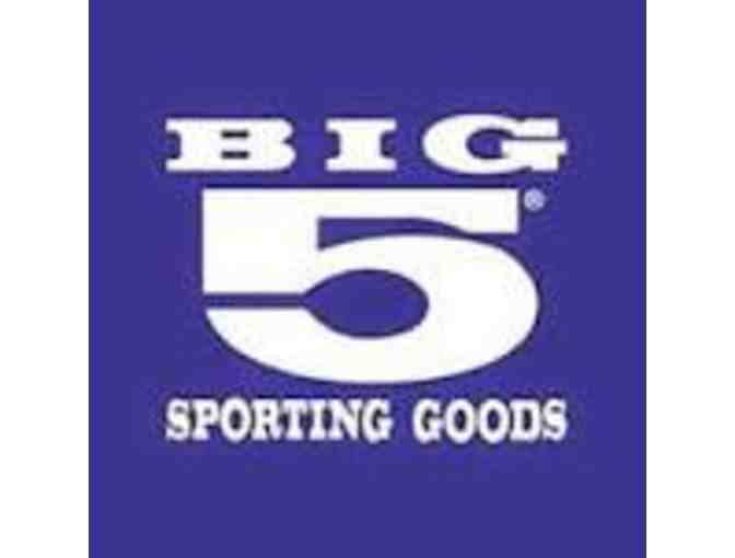Big 5 Sporting Goods - $25 e-gift card