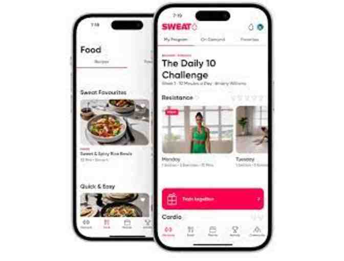 6 Month subscription to SWEAT App
