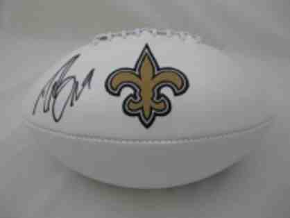 New Orleans Saints Drew Brees Autographed Football