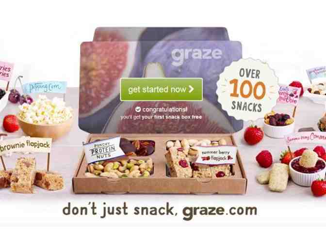 3 Hand-Picked Custom Boxes from Graze.com, a Snack delivery company