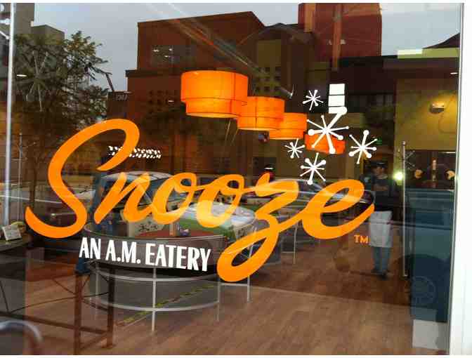 $25 Gift Card for 'Snooze, an A.M. Eatery.'