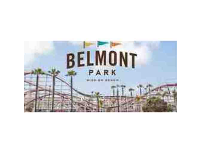 4 Single Ride/Attraction Passes from Belmont Park in Mission Beach, San Diego, California