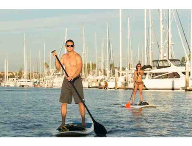 Choice of Double Kayak or SUP One Hour Rental from Oceanside Boats Rentals
