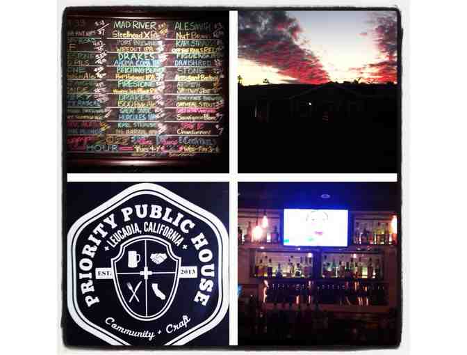 Beer-Paired Dining Experience for Two from Priority Public House in Leucadia, CA