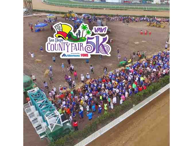 1 Event Registration for the San Diego County Fair 5K on June 18, 2016