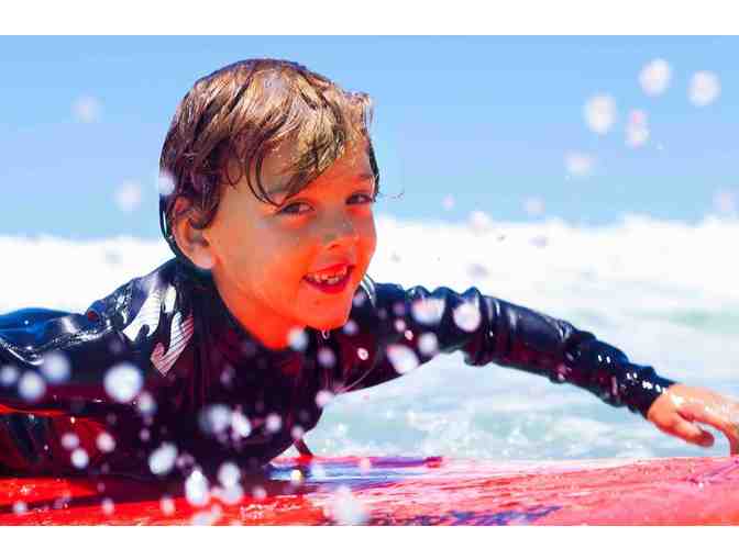 Certificate for One Week (1/2 day) Surf Camp at Surfin Fire in Carlsbad or Oceanside, CA