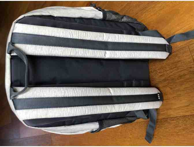adidas League 3 stripe backpack - jersey white/rose gold (plus socks and hats!)