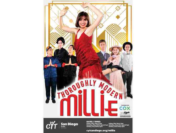 CYT's Thoroughly Modern Millie - 4 Tickets (5/26/19@2pm)
