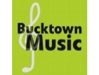 Bucktown Music - $50 Gift Card toward first month of lessons