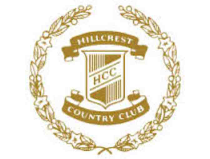 One Round of golf at Hillcrest Country Club for 3 Guests with Jonathan Anschell