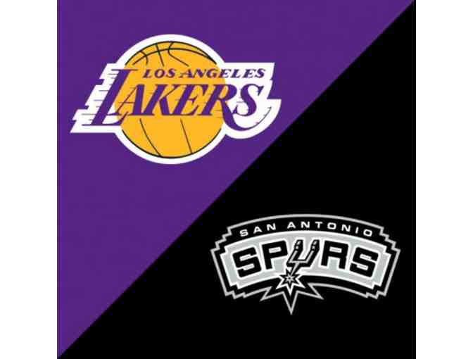 Los Angeles Lakers Vs. San Antonio Spurs Tickets on April 4 - Photo 1