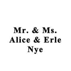 Mr. & Mrs. Alice and Erle Nye