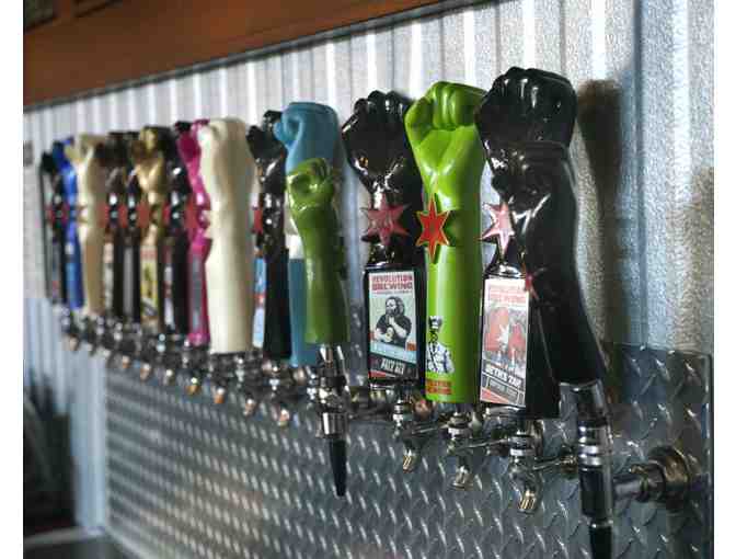 Revolution Brewing Swag Basket & $100 Gift Card