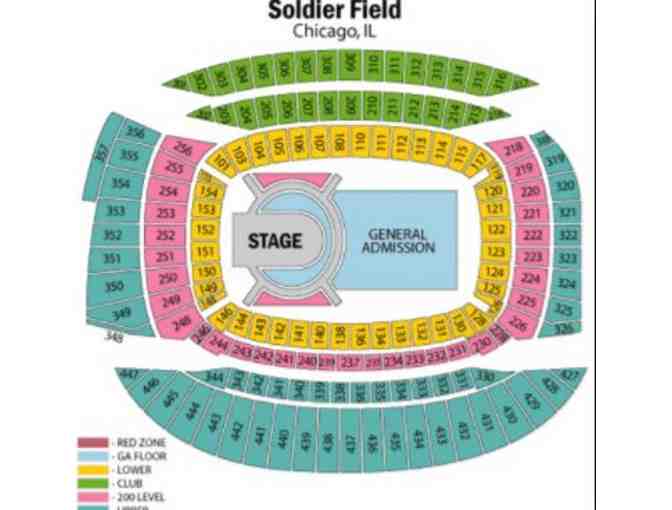 Jay-Z & Beyonce on the OTR II Tour at Solider Field-2 Tickets