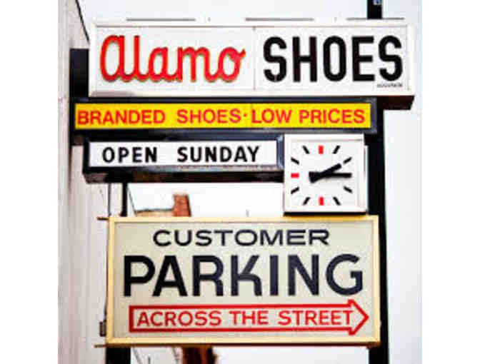 Get Some New Shoes at Alamo Shoes-$25 Gift Certificate