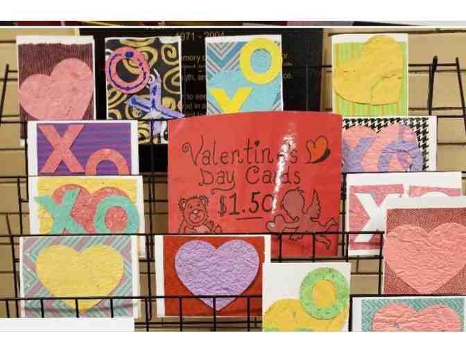 20 Handmade Greeting Cards from Around the Corner Cafe in Lane Tech!