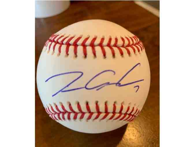 Tim Anderson Autographed Baseball