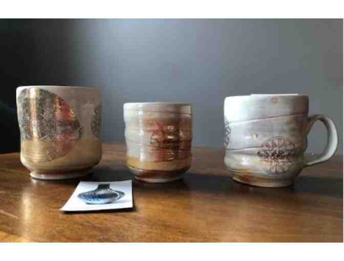 Hand Made Ceramic Cups, Set of 3