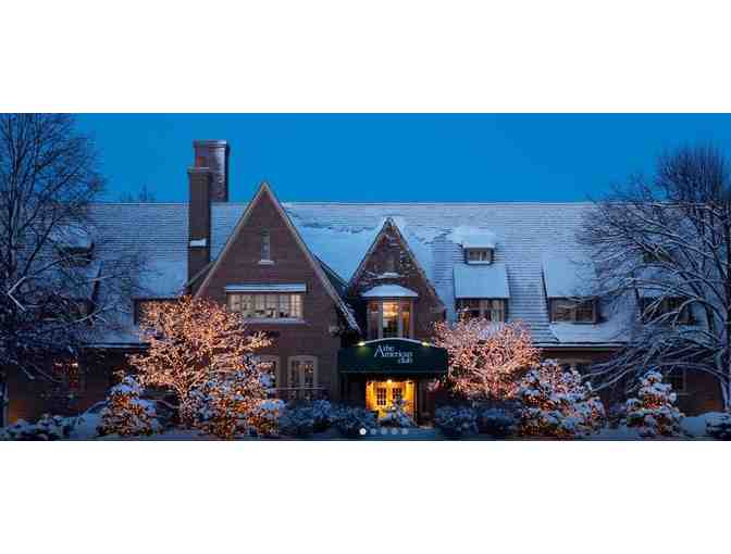Mini Live Auction #3:  One Night Stay at The American Club in Kohler, WI