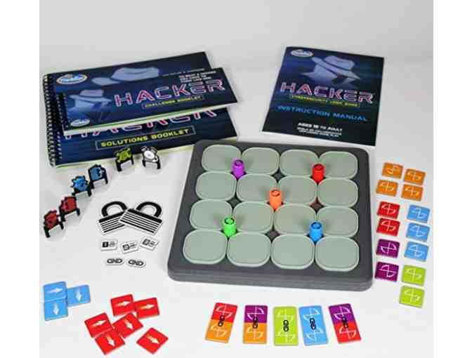 Hacker Cybersecurity Login and Coding Game