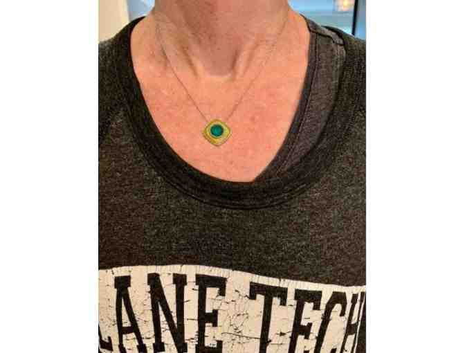 Green & Gold Necklace from Stanley Brown Jewelist