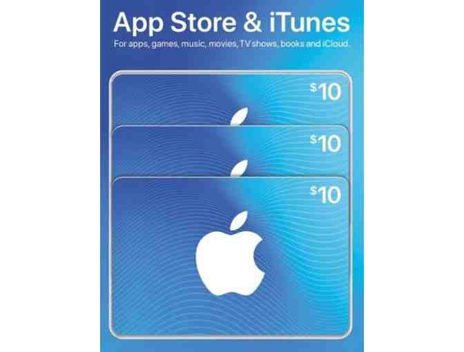 iTunes and App Store $30 Gift Card - Photo 1