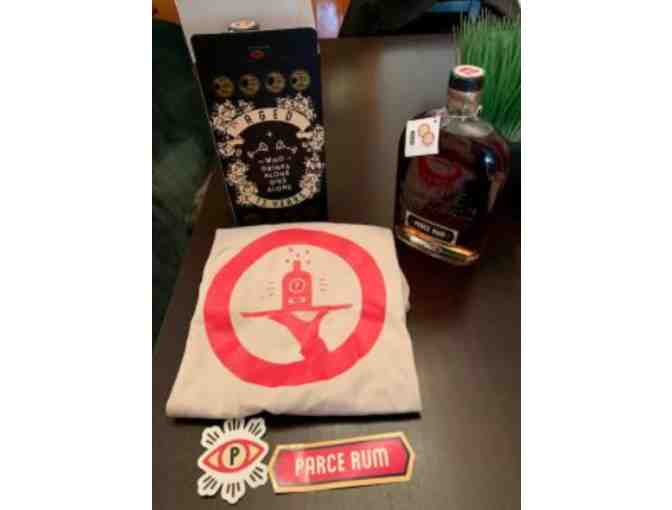 Parce 12-year Straight Colombian Rum 750ml and T-Shirt