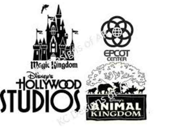 Disney World One Day Park Hopper Tickets (4)