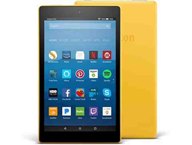 Fire HD 8 with Alexa - Canary Yellow
