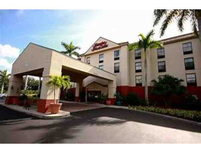 2 Night Stay at Hampton Inn & Suites Fort Myers Beach & $25 Rib City GC