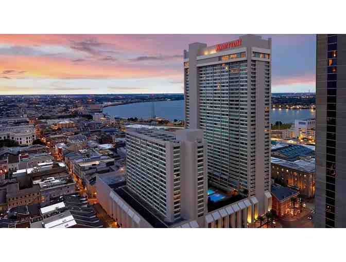 New Orleans Marriott- 3 nights w/breakfast for 2 and parking
