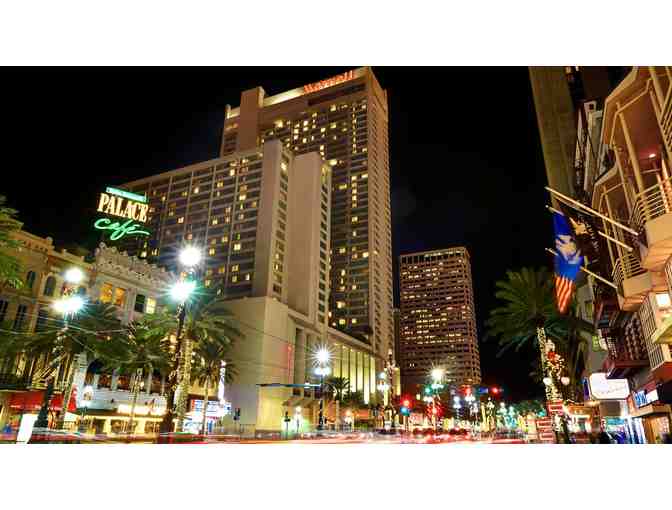 New Orleans Marriott- 3 nights w/breakfast for 2 and parking