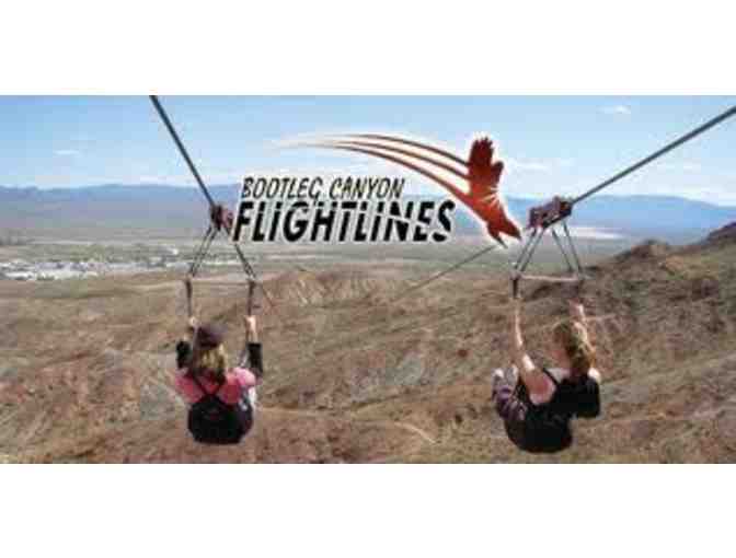 Zip Line Adventure for Two at Bootleg Canyon Flightlinez